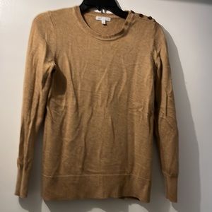 Like new Gap sweater with button shoulder detail on left side